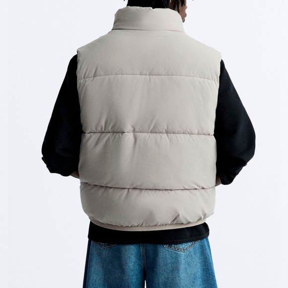 ZARA MEN'S PUFFER VEST SIZE XL - Picture 2 of 8